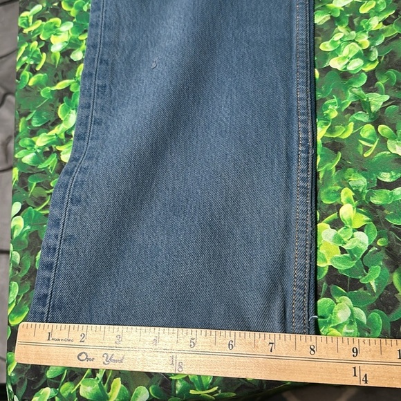 RE/DONE Levi’s Women's The 90’s Jean Relaxed High Rise Tinted Steel Blue Size 25 - Picture 16 of 16